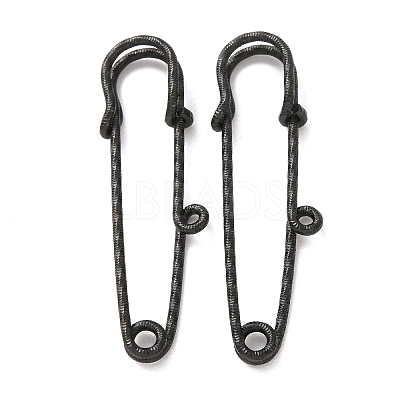 304 Stainless Steel Safety Pins Brooch Findings STAS-C181-01E-B-1