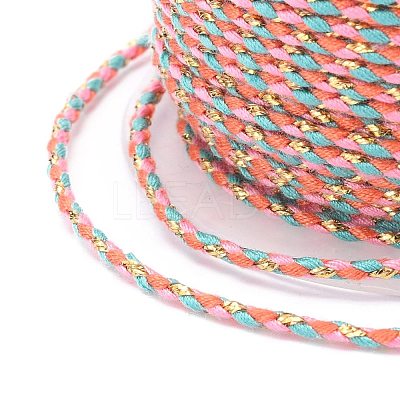 4-Ply Polycotton Cord with Metallic Thread OCOR-Z003-C01-1