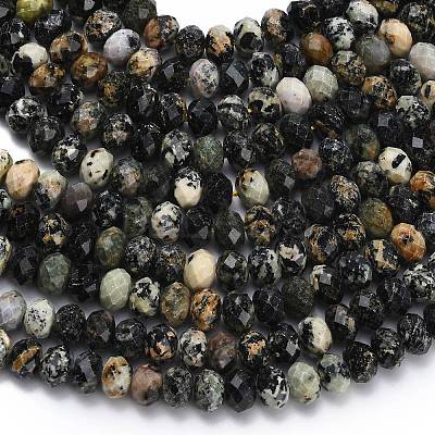 Natural African Turquoise(Jasper) Beads Strands G-Z111-A13-01-1