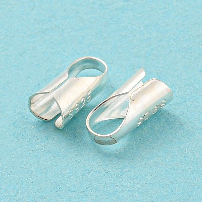 925 Sterling Silver Cord End STER-Q191-06C-S-1