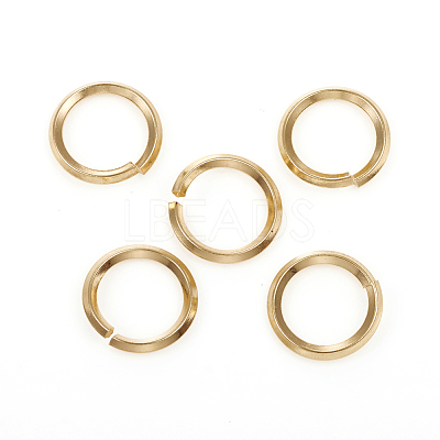 304 Stainless Steel Open Jump Rings X-STAS-G224-22G-06-1