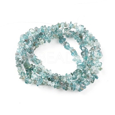 Natural Apatite Beads Strands X-G-F666-01B-01-1