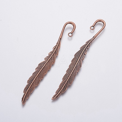 Alloy Bookmarks Findings AJEW-WH0096-65R-1