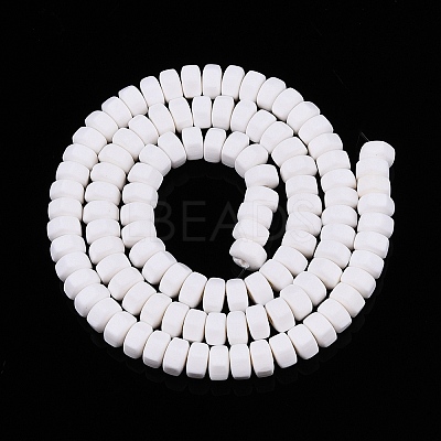 Handmade Polymer Clay Beads Strand CLAY-T021-01K-1