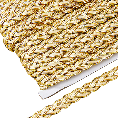 Polyester Braided Lace Ribbons OCOR-WH0105-181A-1