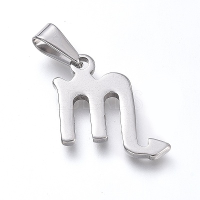 Non-Tarnish 304 Stainless Steel Pendants LS-STAS-L210-06G-P-01-1