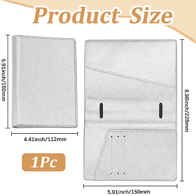 Imitation Leather Passport Cover ABAG-GF0001-52A-1
