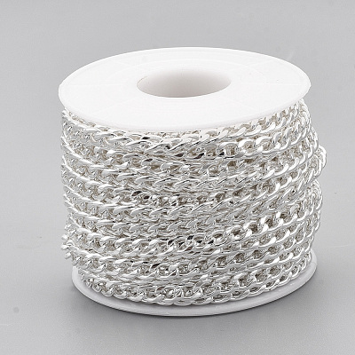 304 Stainless Steel Cuban Link Chains CHS-T002-03B-1