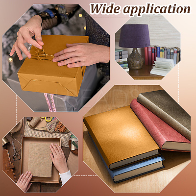 Faux Suede Book Covers DIY-WH0349-138U-1