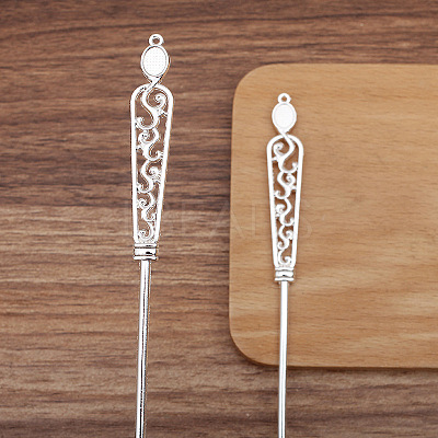 Alloy Hair Sticks Findings PW-WG14FAC-01-1