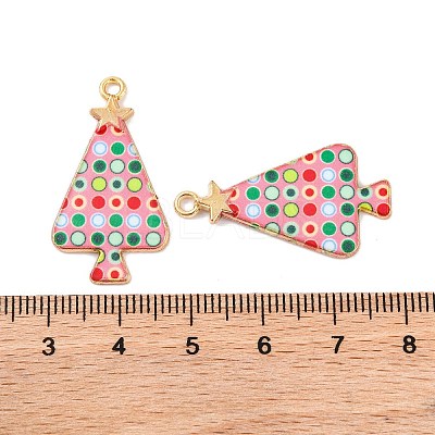 Christmas Theme Rack Plating Alloy Pendants FIND-M020-02E-G-1