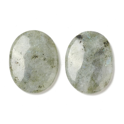 Natural Labradorite Worry Stone for Anxiety Therapy X-G-B036-01A-1