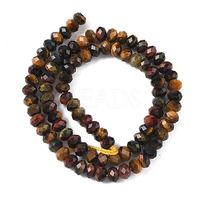Three Color Natural Tiger Eye Bead Strands G-D344-A20-01-1