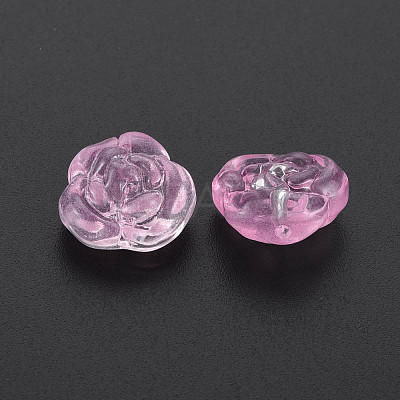 Transparent Baking Paint Glass Beads X-GLAA-S190-022-A05-1