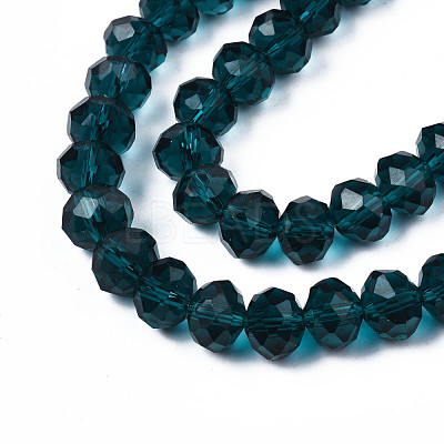 Glass Beads Strands EGLA-A034-T10mm-D27-1