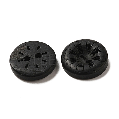 Carved 2-Hole Basic Sewing Buttons LS-NNA0YZG-1