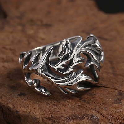 304 Stainless Steel Finger Rings for Men FS-WG003D1-01-1