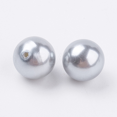 Shell Pearl Half Drilled Beads BSHE-G016-10mm-04-1