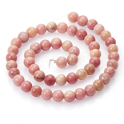 2 Strands Natural Rhodonite Beads Strands G-GO0001-11B-1