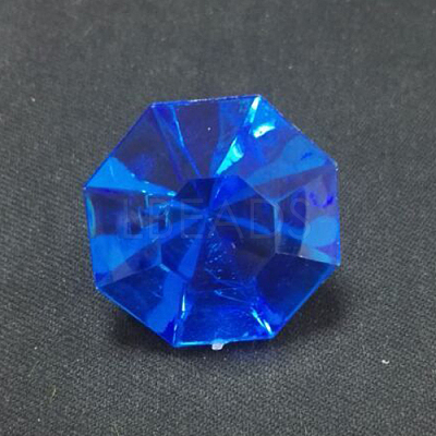 Acrylic Rhinestone Pointed Back Cabochons LS-GACR-WH0001-01D-1