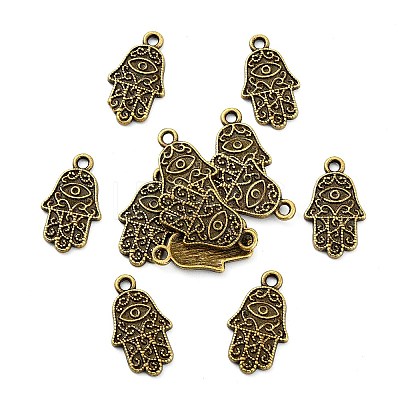 Tibetan Style Alloy Pendant Enamel Settings LS-TIBE-T011-127AB-FF-1