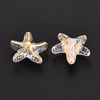 Transparent Acrylic Beads TACR-T028-71-1