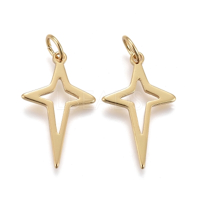 Brass Pendants KK-F821-43G-1