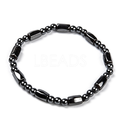 Magnetic Hematite Bracelets BJEW-Q005-1