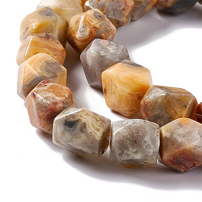 Natural Crazy Lace Agate Beads Strands G-L235B-12-1