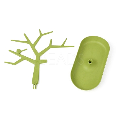 PP Plastic Jewelry Storage Dish Plastic Ring Holder ODIS-L005-A04-1