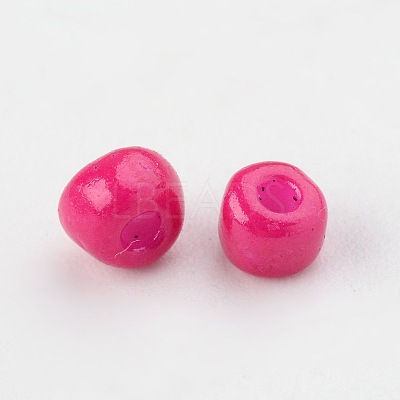 Baking Paint Glass Seed Beads SEED-US0003-4mm-K5-1