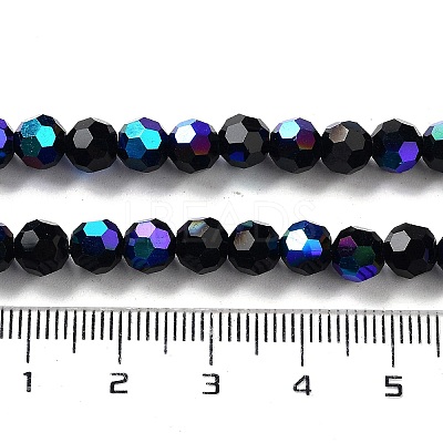 Opaque Glass Beads Strands LS-EGLA-A035-P6mm-L18-1