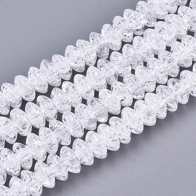 Crackle Glass Beads X-GLAA-S192-004J-1