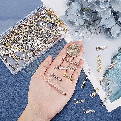 15 Sets 5 Style Alloy Cabochons FIND-OC0001-26-1
