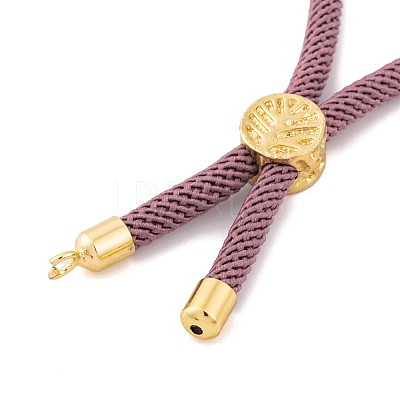 Nylon Cords Bracelet Makings Fit for Connector Charms AJEW-P116-01G-27-1