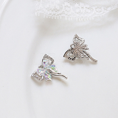 Alloy Cubic Zirconia Pendants INS-PW0001-12A-P-1