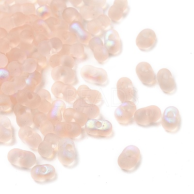 Glass Frosted Seed Beads LS-SEED-NH0002-01E-1