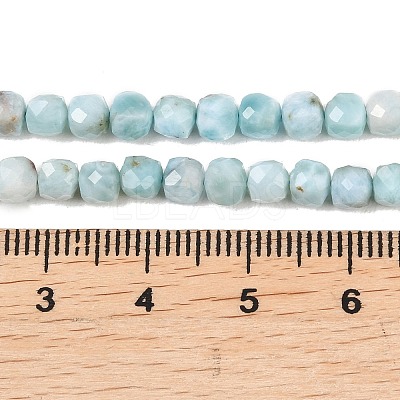 Natural Larimar Beads Strands G-F803-C01-01A-1