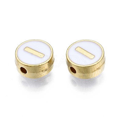 Alloy Enamel Beads ENAM-N052-006-01I-RS-1