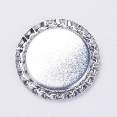 Iron Cabochon Settings IFIN-G067-08S-1