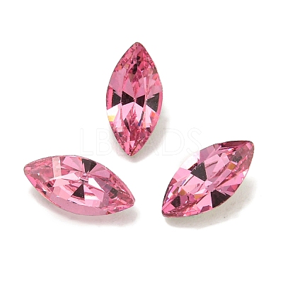 Glass Rhinestone Cabochons RGLA-L029-12A-209-1