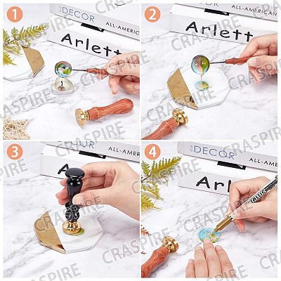 Sealing Wax Particles Kits for Retro Seal Stamp DIY-CP0003-60P-1