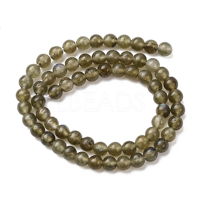 Natural Labradorite Beads Strands G-Z116-A04-3mm-1