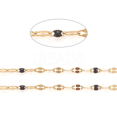 Handmade 304 Stainless Steel Dapped Chains CHS-D026-16G-G-1