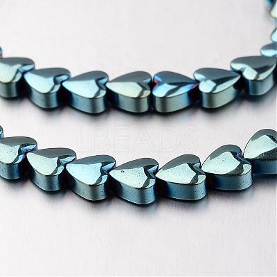 Electroplate Non-magnetic Synthetic Hematite Bead Strands G-F300-22E-1