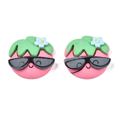 Opaque Resin Cabochons CRES-S308-010-1
