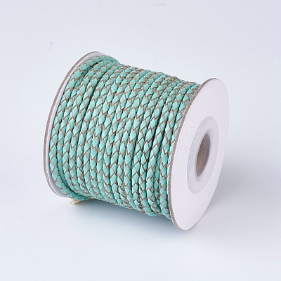 Braided Leather Cords WL-P002-16-A-1