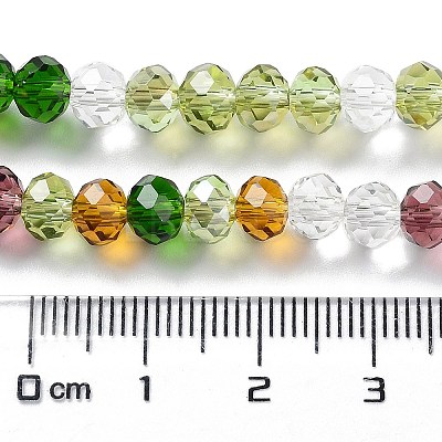 Glass Beads Strands EGLA-A034-M6mm-26-1