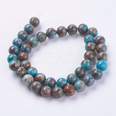 Natural Chrysocolla Beads strands X-G-H1040-1-1