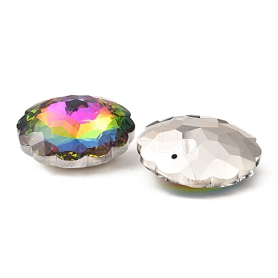 Electroplate Glass Charms EGLA-M028-02A-1